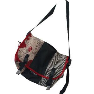 TIMBUK2 messenger laptop bag school colors red & black